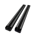 33cm (2 Pcs) Magnetic Knife Bar, Storage Strip, Kitchen Holder, Rack Strip Patti 13 Inch (Black)