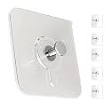 "???????????????????? ????????????????" Adhesive Wall Hook|Strong Wall Hanger Hook for Home &amp; Kitchen| Anti-Clog Hair Catcher Drain Cover Sticker Multi-Purpose in Home|Nail-Free,Heavy Duty Pack of 6+6+6 = 18