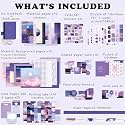 348 Pcs Scrapbook Kit Vintage Aesthetic Scrapbook