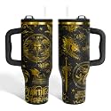 34HD Dragon Storm 40oz Tumbler with Handle and Straw, Gifts for Him &amp; Her