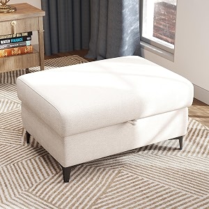 Upvilla 35 inch Large Storage Ottoman for