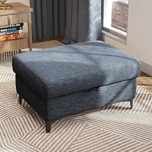 Upvilla 35 inch Large Storage Ottoman for