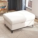 Upvilla 3534 Large Storage Ottoman for Living