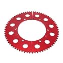#35 Chain 72 Tooth Split Sprocket for Predator 212cc 196cc 6.5hp 7.0hp Coleman CT200U BT200X CT100U TrailMaster MB200 MegaMoto B212 Motovox Doodlebug Baja Mini Bike Go Kart Cart Parts