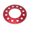 #35 Chain 74 Tooth Split Sprocket for Predator 212cc 196cc 6.5hp 7.0hp Coleman CT200U BT200X CT100U TrailMaster MB200 MegaMoto B212 Motovox Doodlebug Baja Mini Bike Go Kart Cart Parts
