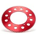 #35 Chain 75 Tooth Split Sprocket for Predator 212cc 196cc 6.5hp 7.0hp Coleman CT200U BT200X CT100U TrailMaster MB200 MegaMoto B212 Motovox Doodlebug Baja Mini Bike Go Kart Cart Parts