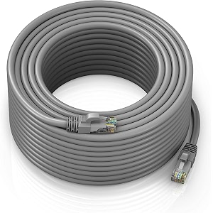 35 meter cat 6 ethernet patch cable rj45 computer network cord cat 6 patch cord lan cable utp 24awg 35m grey