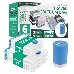 35 pack space saver bags 5 jumbo6 large6 medium6 small6 roll-m6 roll-s compression storage bags for comforters and blankets vacuum sealer bags for clothes storage hand pump included