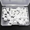 35 Pcs 6.5 mm/0.26 in Silicone Rubber Plug for Small Round Holes