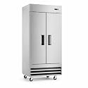 A-35F-HC 39.5-Inch Commercial Reach-In Freezer, 2-Door Stainless Steel, 6 Shelves, Digital Control, -8 to -1°F, R-290 Refrigerant