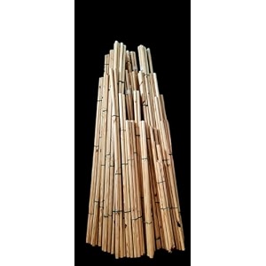 35mm 6 feet wooden stick wooden dowel rod smooth finish wood stick premiume quality for curtain rods exercises yoga wall hanging macram home dcor art amp craft diy projects