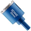35mm Diamond Hole Saw Drill Bit With Tri Shank For Porcelain Tiles Ceramic Slate Stone Granite Marble Glass. Diamond Core Holesaw/Hole Cutter