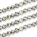 35pcs Adabele Natural Dalmatian Jasper Gemstone 10mm Round Beads