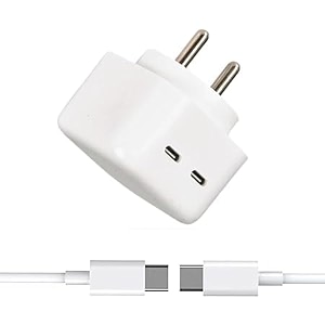 35w dual pd 30 gan usb-c port compact power adapter plug fast wall charger adapter and type- c cable compatible for iphone 15 charger 15 pro max 15 plus fast50