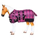 CHALLENGER 1200D Foal Winter Blanket Miniature Pony Donkey Bellyband Turquoise Rustic