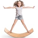 36" Balance Board Kids, Wooden Wobble Board, Montessori Balance Toy