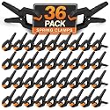36 Pack Balloon Arch Clips, Heavy Duty Spring Clamps, Backdrop Clips
