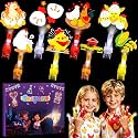 36 Pack Chicken Party Favors LED Finger Lights for Kids