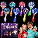 36 Pack Cute Mermaid Party Favors LED Finger Lights for Kids