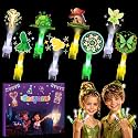 36 Pack Forest Fairy Party Favors LED Finger Lights for Kids