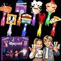 36 Pack Fun Friendship Party Favors LED Finger Lights for Kids