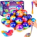 36 Pack Galaxy Slime Party Favors, Non-Sticky, Stress Relief Treasure Box Toys for Classroom Prizes, Easter Basket Stuffers Student Gifts Goodie Bags Egg Fillers for Kids Boys Girls 4-8, 8-12