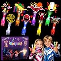36 Pack Rangers Party Favors LED Finger Lights for Kids