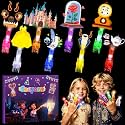 36 Pack Rose Beauty Princess Party Favors LED Finger Lights for Kids