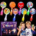 36 Pack Space Basketball Party Favors LED Finger Lights for Kids