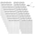 36-Pairs(72 Strips) Large Picture Hanging Strips, Heavy Duty Adhesive Strips Picture Hanger Kit Hook Loop Mounting Tapes Damage Free Wall Fastener Tape for Frame Hanging(3.66x0.75in)