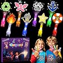 36 Pcs Dog Paw Party Favors LED Finger Lights for Kids