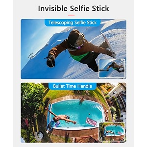 360 Bullet Time Handle Invisible Selfie
