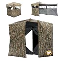 360 Degree See Through Pop Up Hunting Blind, 1-2 &amp; 3-4 Person