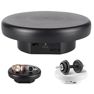 360 Electric Rotating Platform with Type-C Cable