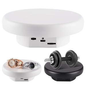 360 Electric Rotating Platform with Type-C Cable