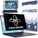 360° Laptop Privacy Screen 13.3 Inch for 16:9 Computer, 13" Monitor 4 Way Privacy Anti Glare Protector Blue Light Filter Shield Film Compatible with Lenovo/Hp/Dell/Acer/Asus/Thinkpad/Envy/Toshiba