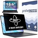360° Laptop Privacy Screen 15.6 Inch for 16:9 Computer, 15" Monitor 4 Way Privacy Anti Glare Protector Blue Light Filter Shield Film Compatible with Lenovo/Hp/Dell/Acer/Asus/Thinkpad/Envy/Toshiba