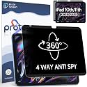 360° Magnetic Privacy Screen for iPad 10th Gen 2022 10.9 Inch &amp; iPad 11th Gen A16 2025 11in, 4 Way Privacy Removable Anti Glare Blue Light Filter Shield Film Anti Spy Protector