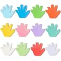360 Pcs Hand Cutouts Paper Hand Shape Cut-Outs Assorted Color Handprint Shape Cutout Blank Creative Paper Cutouts for Kids DIY Craft Art Project Home School Classroom Decorations Bulletin Board Decor