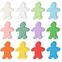 360 Pcs People Cutouts Paper Bulletin Board Decorations Colorful Person Cutouts Assorted Color Person Accent for Classroom Home School Decor Kids DIY Craft Project Supplies