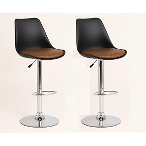 360 Revolving Height Adjustable Bar Stool Kitchen