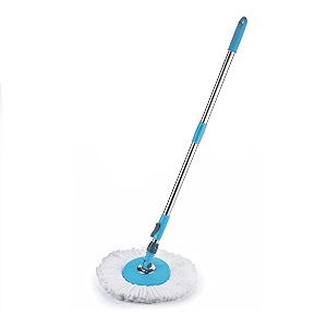 360 rotating magic microfiber spin mop set for floor cleaning random color mob refiller mop cloth amp mop head replacement accessories mop refills only pack of 1