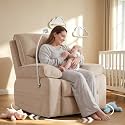 360 Swivel Glider Rocking Chair Nursery Oversized