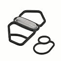 36172-P08-015 VTEC Solenoid Gasket Kit Compatible with Civic Integra Del Sol SI 2dr 3dr 4dr 1996-2005 1.6L 1.7L Engine Replace 15825-P2M-005 Upper and Lower Variable Timing Spool Valve Set