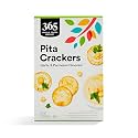 365 by Whole Foods Market, Cracker Pita Parmesan & Garlic, 5 Ounce