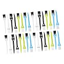 36 Pack Shaver Cleaning Brush for Razor Gaps and Dust ABS