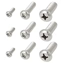 36PCS TV Wall Mount Screws M4x10mm M6x20mm M8x20mm Compatible with Samsung Compatible with Sony TV Mount Bracket
