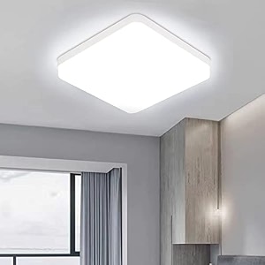 36w led ceiling light 6500k 3240lm modern neutral white ip44 waterproof ip44 diameter 230 x height 35 mm suitable for bathrooms bedrooms kitchens living rooms balconies