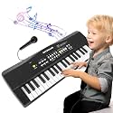 37 Keys Kid Toddler Toy Piano Keyboard Electric Pianos with Microphone