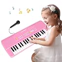 37 Keys Kid Toddler Toy Piano Keyboard Electric Pianos with Microphone